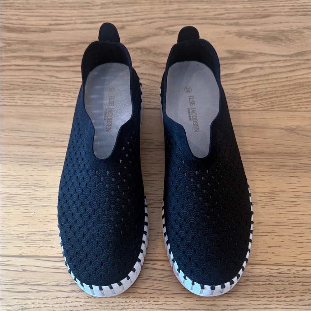 Ilse Jacobsen Black Platform Shoes